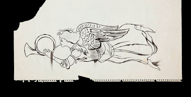 Рождественские рисунки Энди Уорхола выставили на аукцион