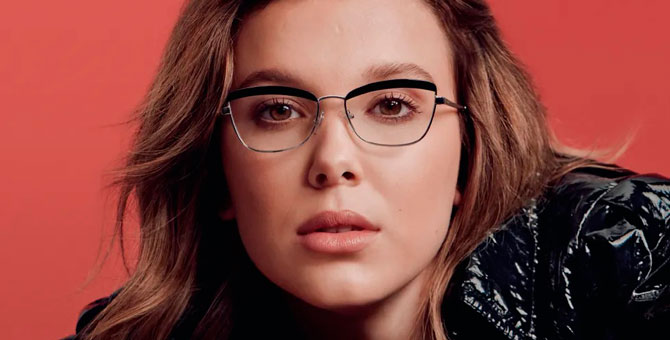 Милли Бобби Браун выпустила коллекцию оптики