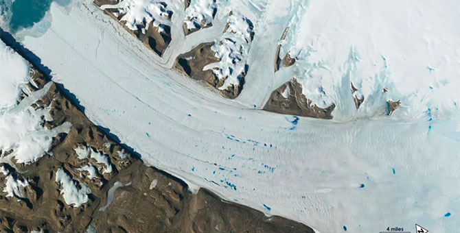 NASA сняло таймлапс о том, как изменились ледники за 50 лет