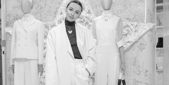 Надежда Оболенцева, Наталья Османн и другие гости открытия поп-ап-бутика Dior в ЦУМе