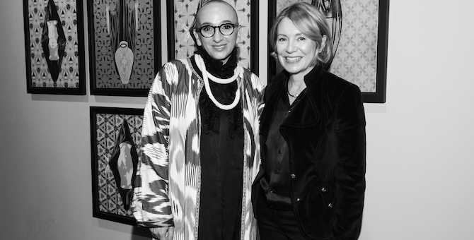 Как прошло открытие выставки «Секретный орнамент» в галерее «Триумф»