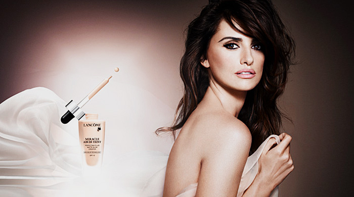 Пенелопа Крус в рекламе нового тонального средства Lancôme