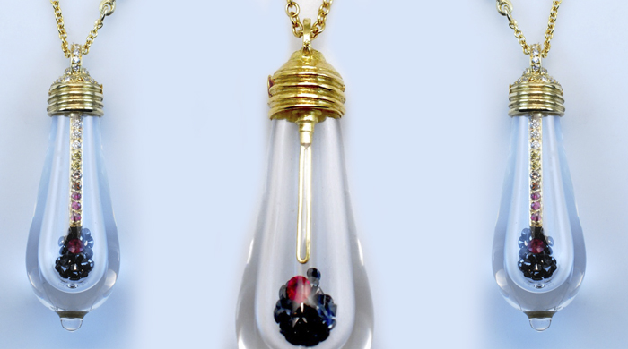 Объект желания: кулоны-лампочки James Banks