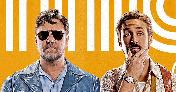 Райан Гослинг и Рассел Кроу в трейлере фильма \"Славные парни\"