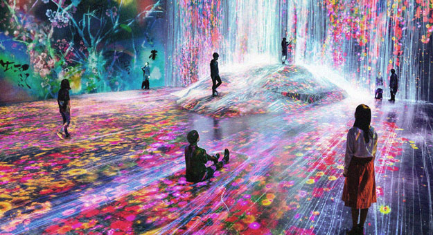 В Токио открылся музей digital-искусства