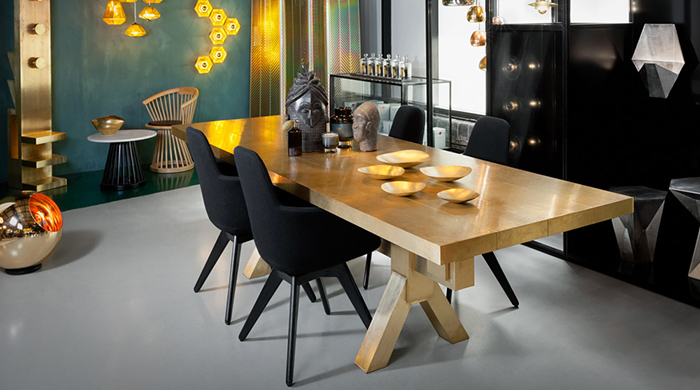 Бруталистические интерьеры в лондонском Tom Dixon