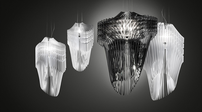 Лампа Aria от Захи Хадид