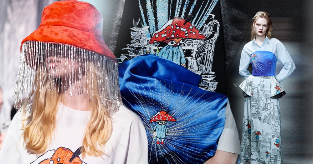 Лесовички, мухоморы и гравюры Тома де Томона: какой получилась коллекция OLA OLA осень-зима 2025