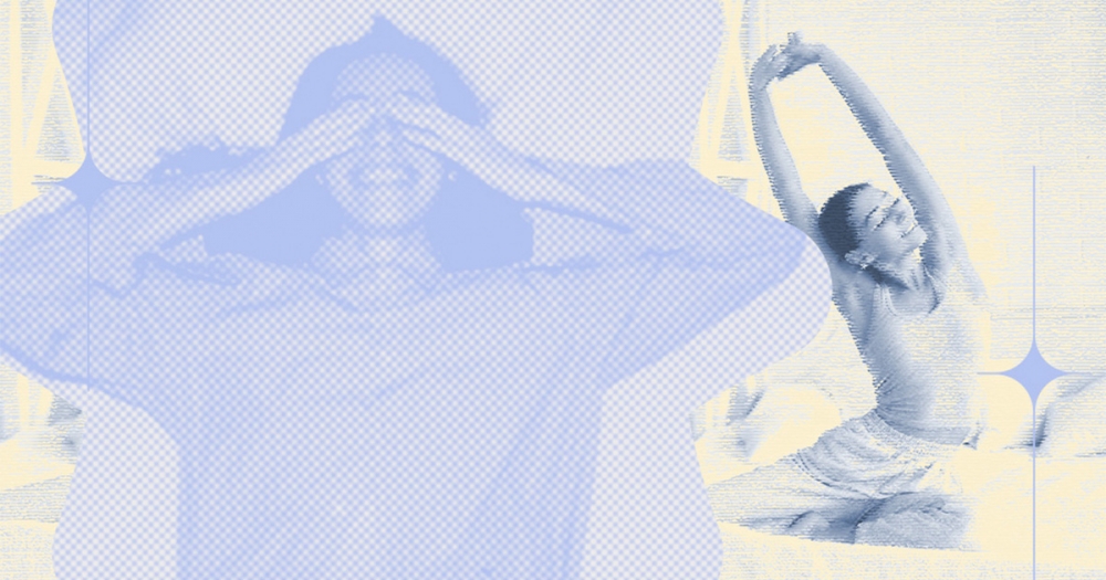 Как сделать зарядку, не вставая с постели? Показывает тренер