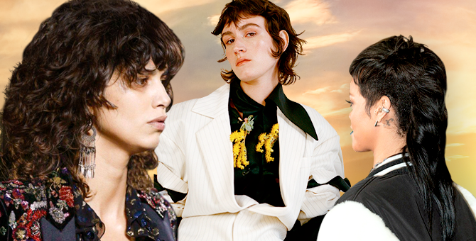 8 необычных способов носить модную стрижку маллет