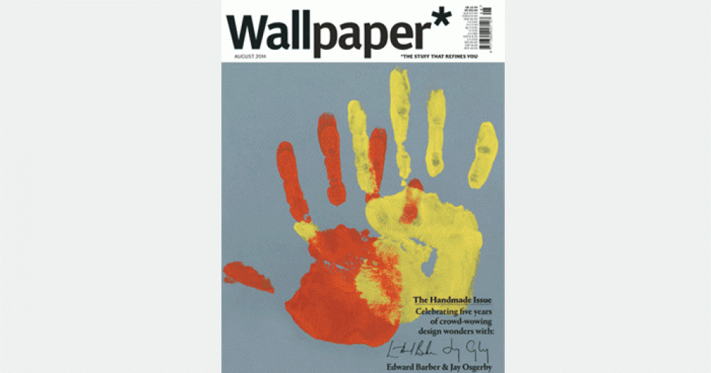 Журнал Wallpaper* поместил на обложки отпечатки ладоней известных дизайнеров