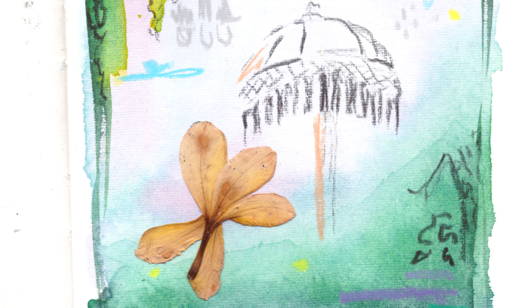 Художники рисуют для BURO.: Катя Афонина о воспоминаниях и ускользающем моменте