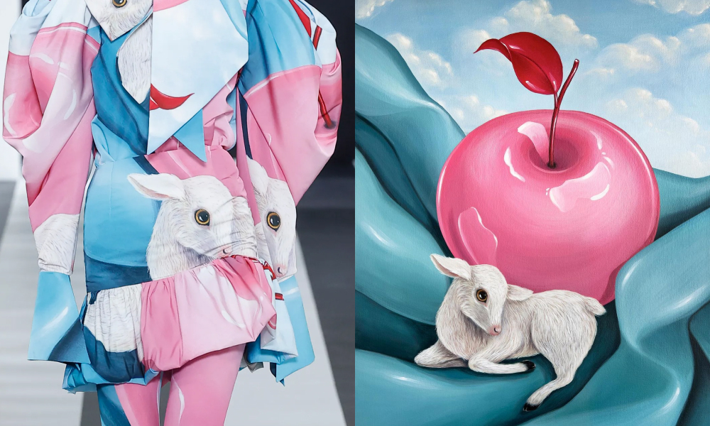 На фэшн-показ как в музей. Искусство в коллекциях осень-зима 2023