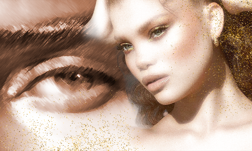 Goddess energy: тренд на золотой макияж греческой богини — носим как Хейли Бибер, Жизель Бундхен и Бекки Джи