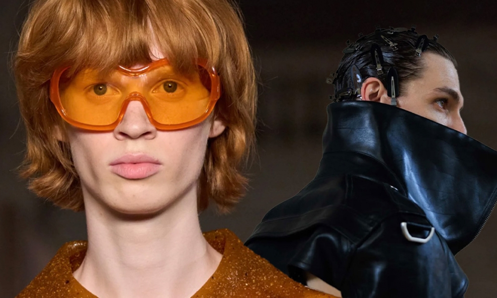 Челка-штрихкод и стрижка Алессандро Микеле: бьюти-тренды мужской Недели моды весна-лето 2026