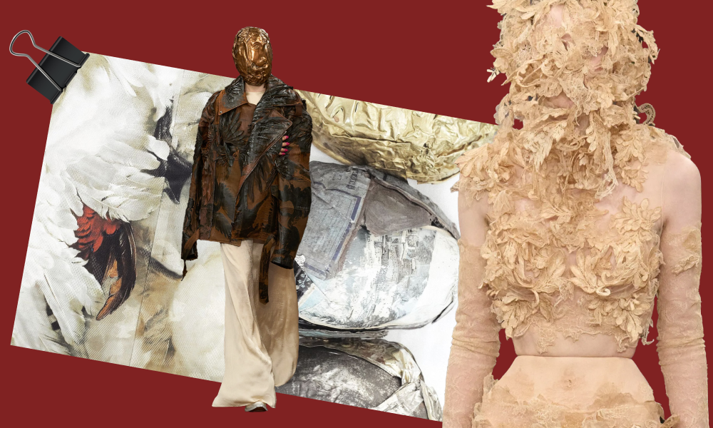 Много Маржелы и щепотка Гальяно: из чего состоит дебют Гленна Мартенса в Maison Margiela