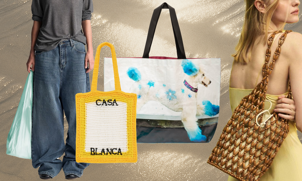 Шопперы, тоуты и мешки: 22 сумки для пляжа и города