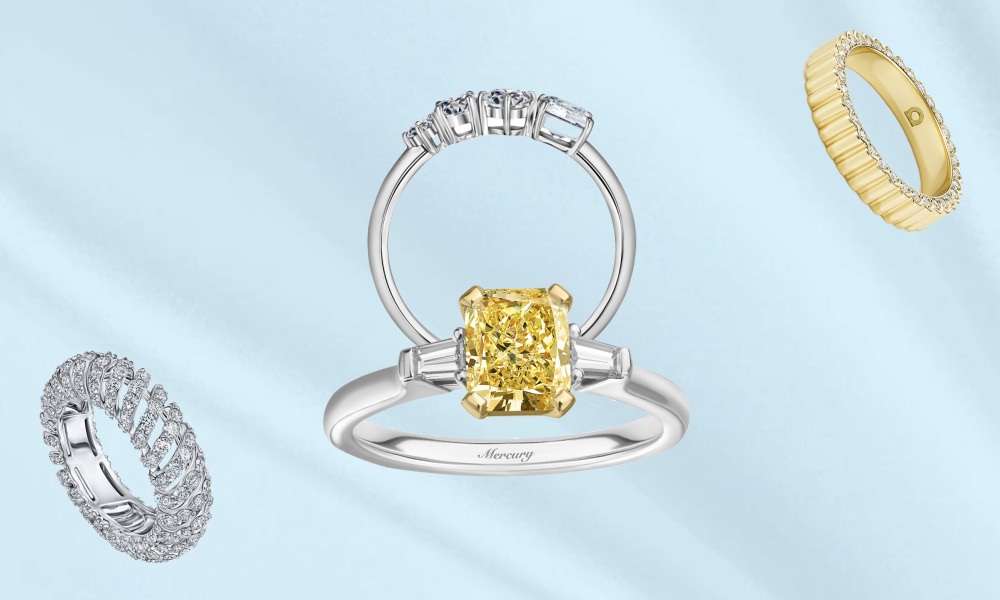 Двух сердец одно решение: обручальные и помолвочные кольца. Выбор BURO.