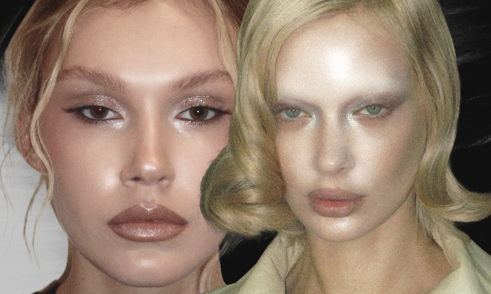 Графика на глазах и кожа в блестках: макияж для новогодней ночи 2026