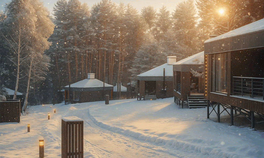 Сказка, тропики и термы: восемь локаций в Подмосковье для зимнего уик-энда