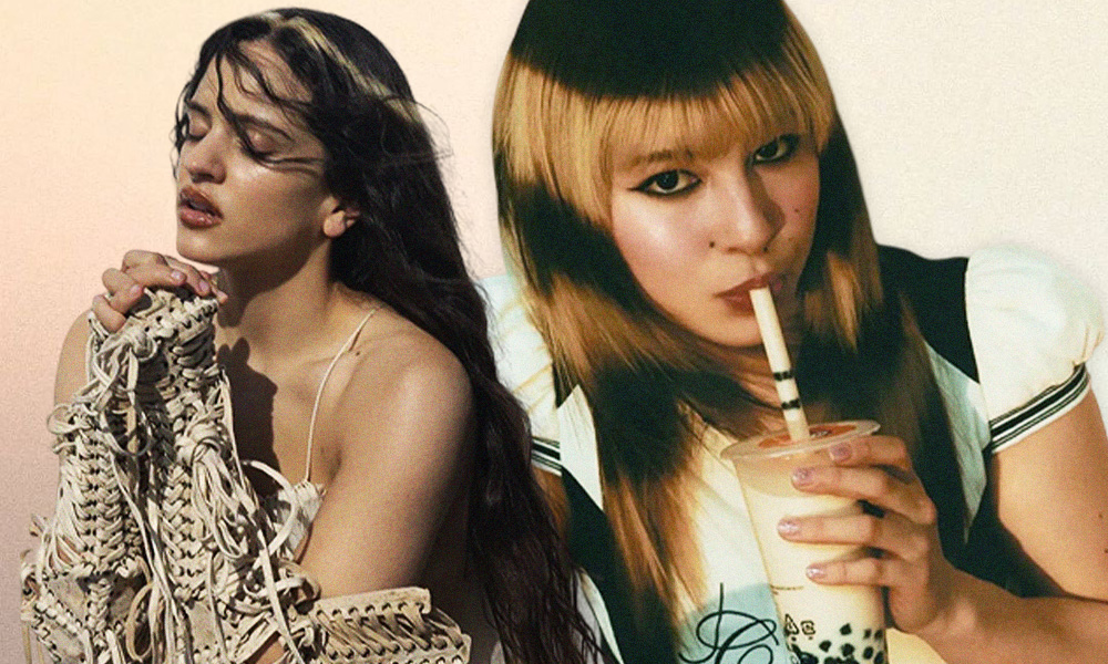 Самое трендовое окрашивание весны? Конечно, рисунки и принты в волосах, как у Розалии