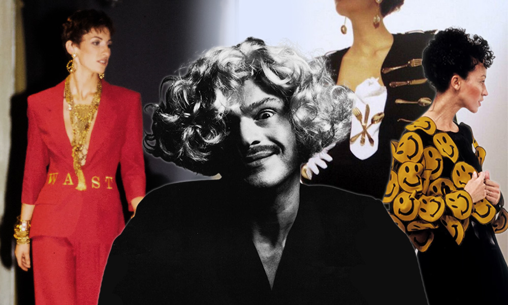 В чем гений Франко Москино? К 76-летию дизайнера вспоминаем его самые креативные решения