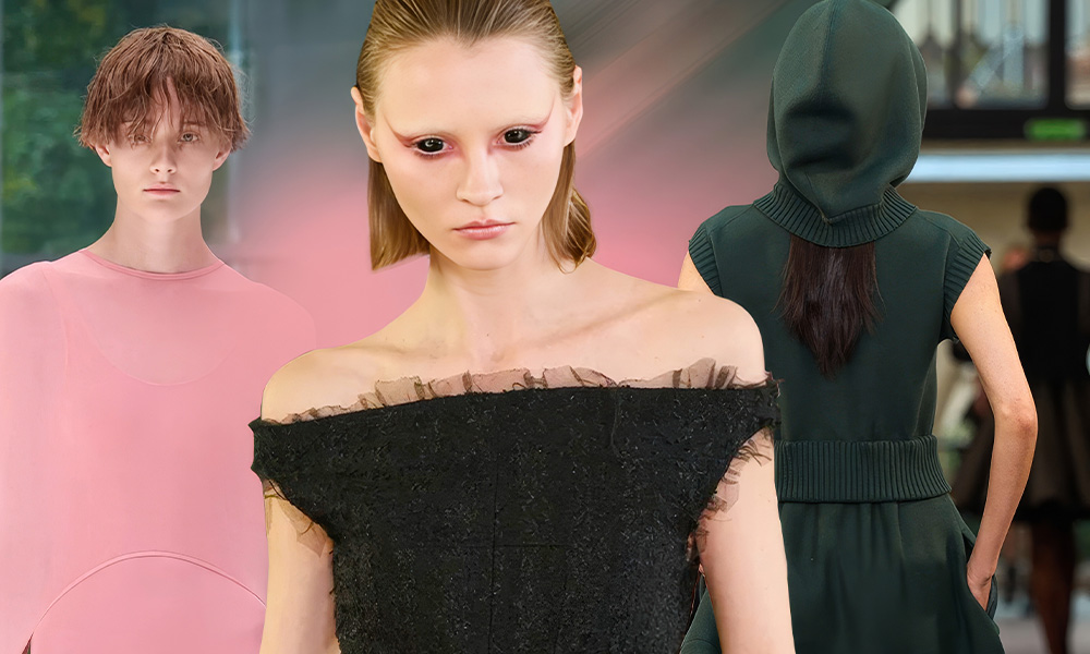 Все оттенки розового и неконвенциональные челки: бьюти-тренды Недели моды в Париже