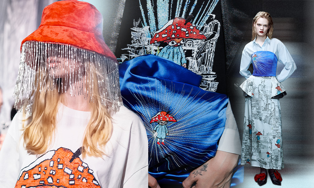 Лесовички, мухоморы и гравюры Тома де Томона: какой получилась коллекция OLA OLA осень-зима 2025