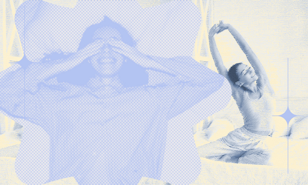 Как сделать зарядку, не вставая с постели? Показывает тренер