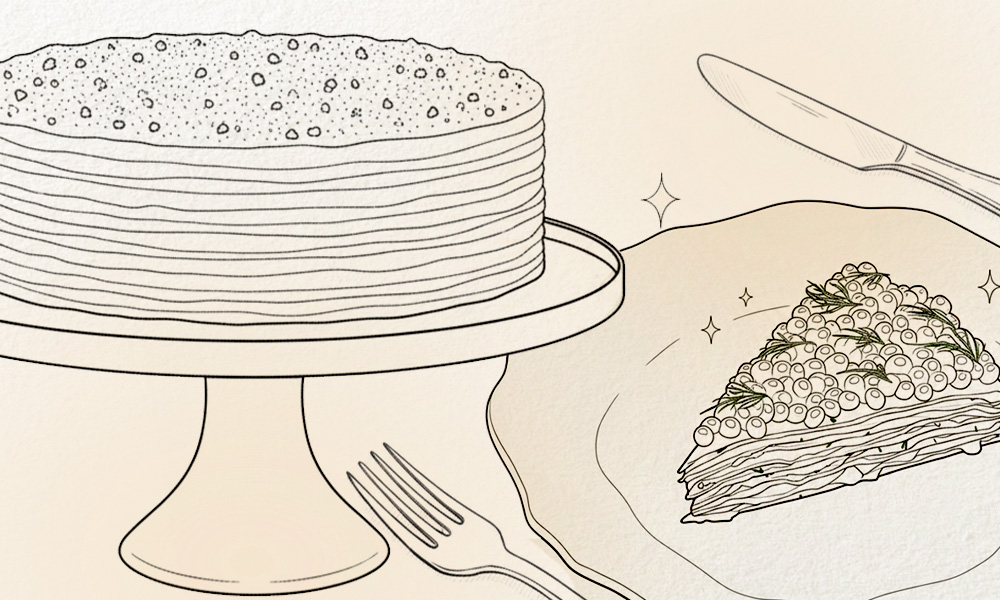 С крабом, икрой и сметанным кремом: рецепты блинов на Масленицу от шеф-поваров