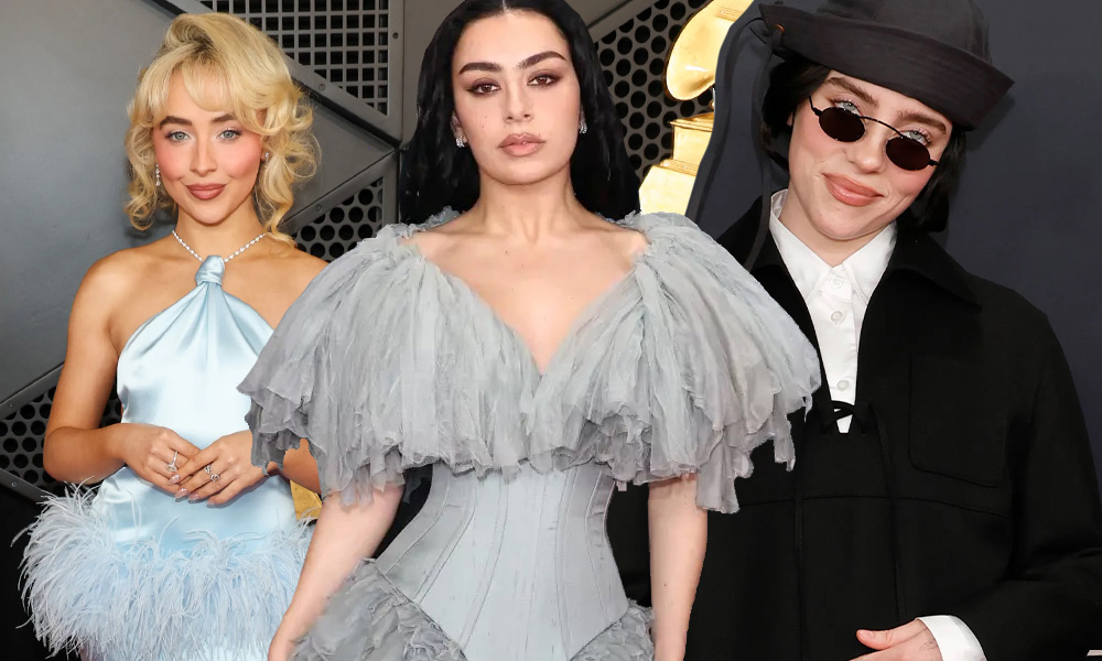 Билли Айлиш в Prada и Сабрина Карпентер в JW Anderson: красная дорожка «Грэмми» 2025