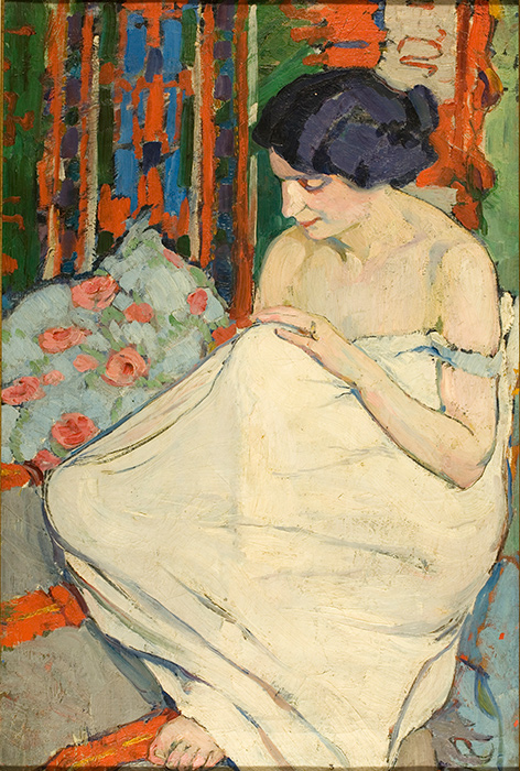 Этюд «Натурщица», 1911 Этюд «Натурщица», 1911
