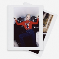 Ольга Карпуть: образ для показа новой коллекции Гоши Рубчинского