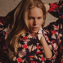 Анна Эверс в новой рекламной кампании Isabel Marant