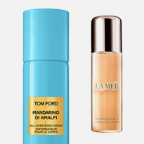 Спреи для тела, мерцающее масло и другие средства: новинки недели