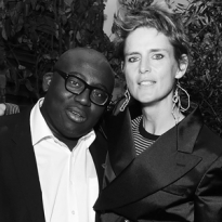 Гости вечеринки в честь запуска нового Vogue UK