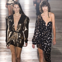 Парижская неделя моды: Saint Laurent, весна-лето 2017