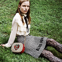 Эдем в праздничной кампании Gucci