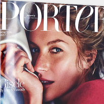 Жизель Бундхен на обложке первого номера Porter