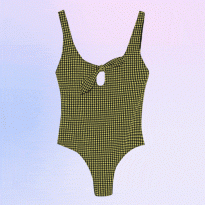 Какой купальник выбрать: со сборками, в клетку виши или из ткани в рубчик