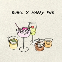 Spring and the City: что внутри коктейлей из коллаборации Happy End х BURO. (18+)