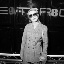 Вероника Этро и Рената Литвинова на открытии интерактивной выставки в честь 50-летия Etro