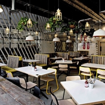 Мексиканский ресторан DF Mexico в лондонском Ист-Энде