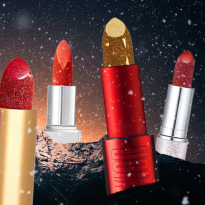 Помада для вечеринки: с шиммером, блестками, эффектом металлик