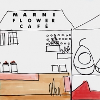 Marni открыл \"цветочное\" кафе в Японии