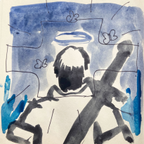 Художники рисуют для BURO.: Александр Крылов