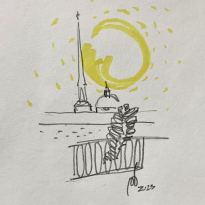 Художники рисуют для BURO.: весна, Питер, любовь