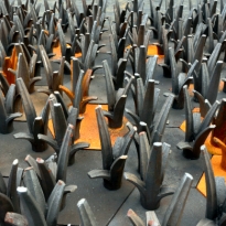 Металлическая трава от Ай Вэйвэя на биеннале в Ванкувере