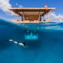 Подводный отель у африканского побережья