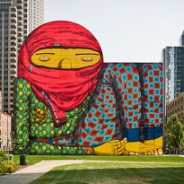 Бразильские художники Os Gemeos в Москве